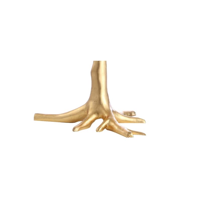 Arbor 33.5" Resin LED Table Lamp, Gold by JONATHAN Y