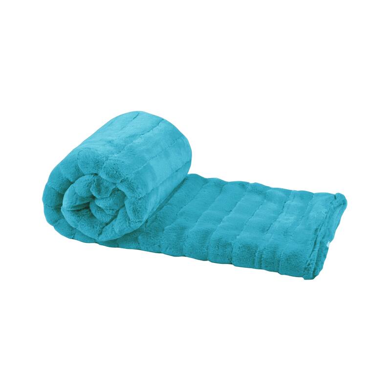 Supermink Decorative Fauxfur Throw 50'' x 60''