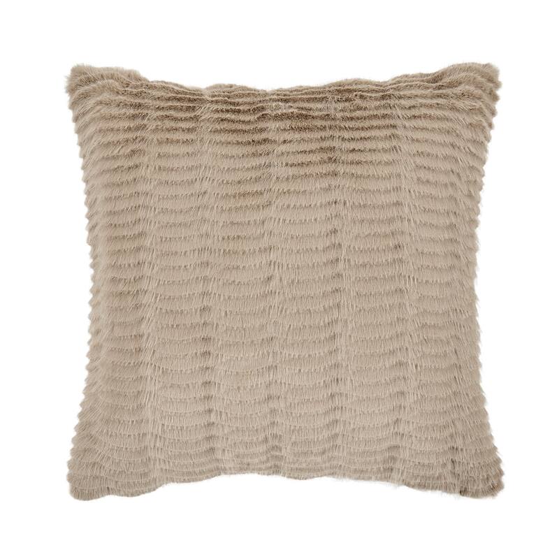 1 Pc Shaggy Wavy FauxFur Pillow Shell Soft Cushion Covers for Sofa