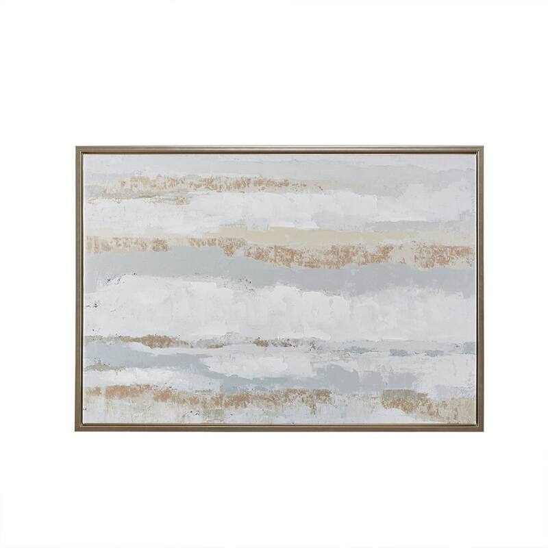 Gracie Mills Louise Tranquil Sorbet Sky Gel Coat Canvas
