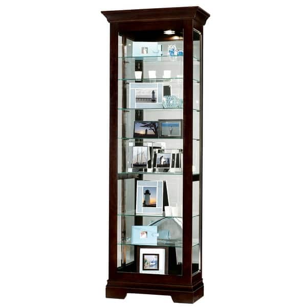 Shop Howard Miller Saloman Curio Overstock 23449427