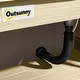 preview thumbnail 8 of 25, Outsunny Wooden Potting Bench, Outdoor Potting Table with Storage Cabinet, Storage Shelves, Sink