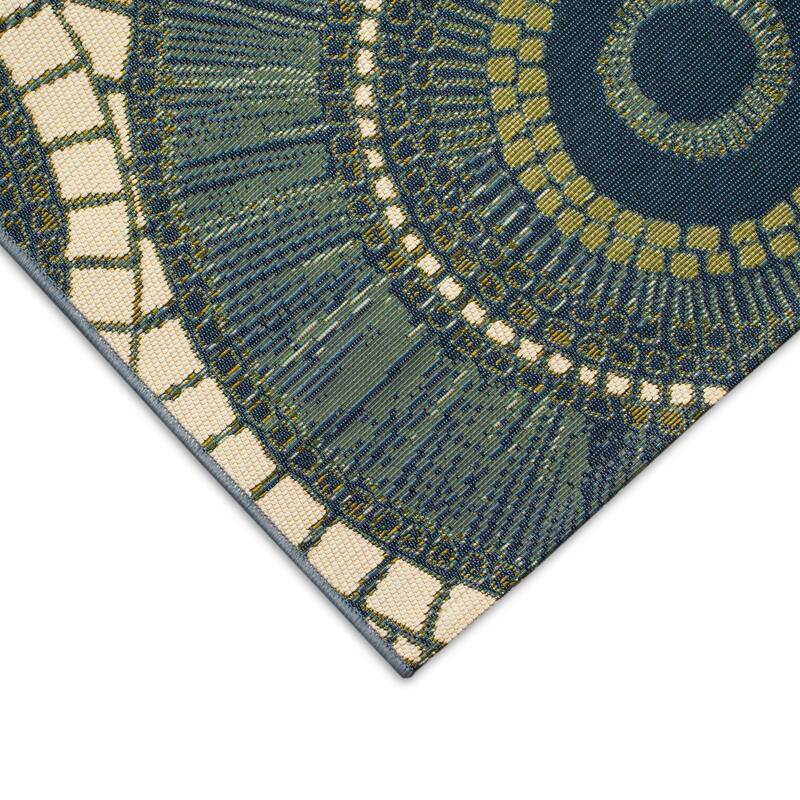 Liora Manne Marina Circles Indoor/Outdoor Area Rug