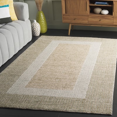 SAFAVIEH Handmade Pine Marsibil Modern Wool Rug