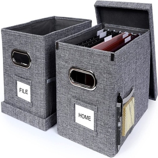 File Box Desktop File Organizer Box (Pack of 2) - Bed Bath & Beyond ...