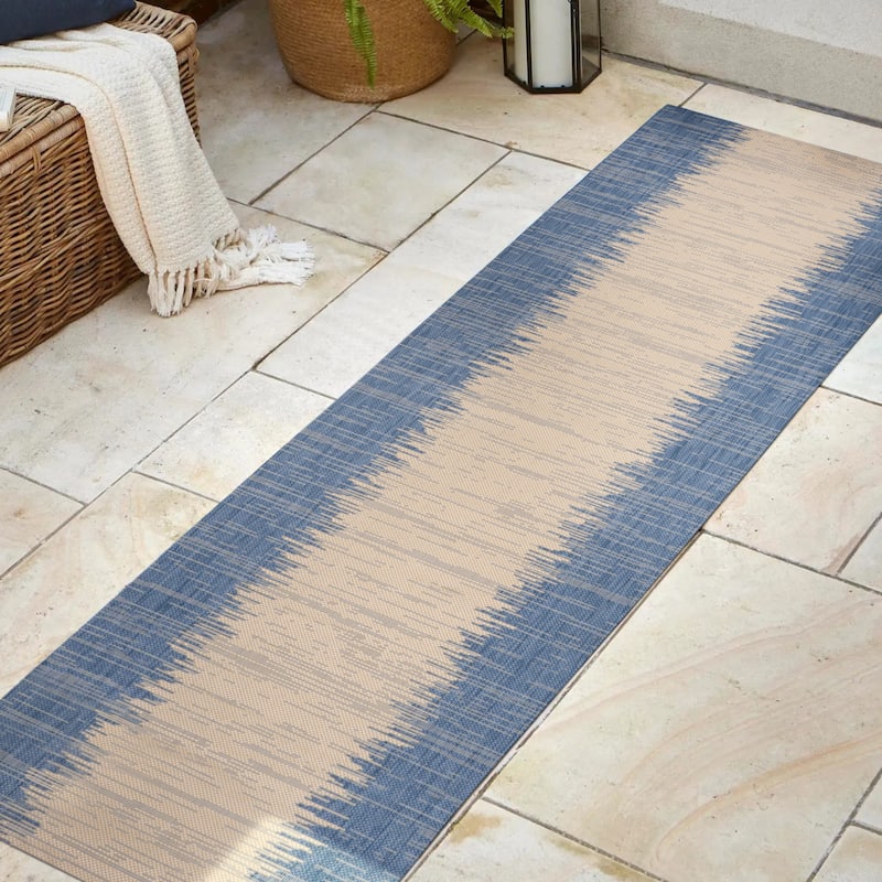 JONATHAN Y Madaba Modern Strie' Indoor/Outdoor Area Rug