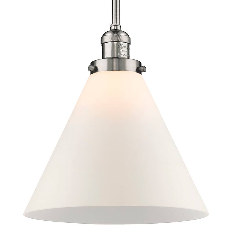 Innovations Lighting Large Cone Single Light 8" Wide Mini Pendant with