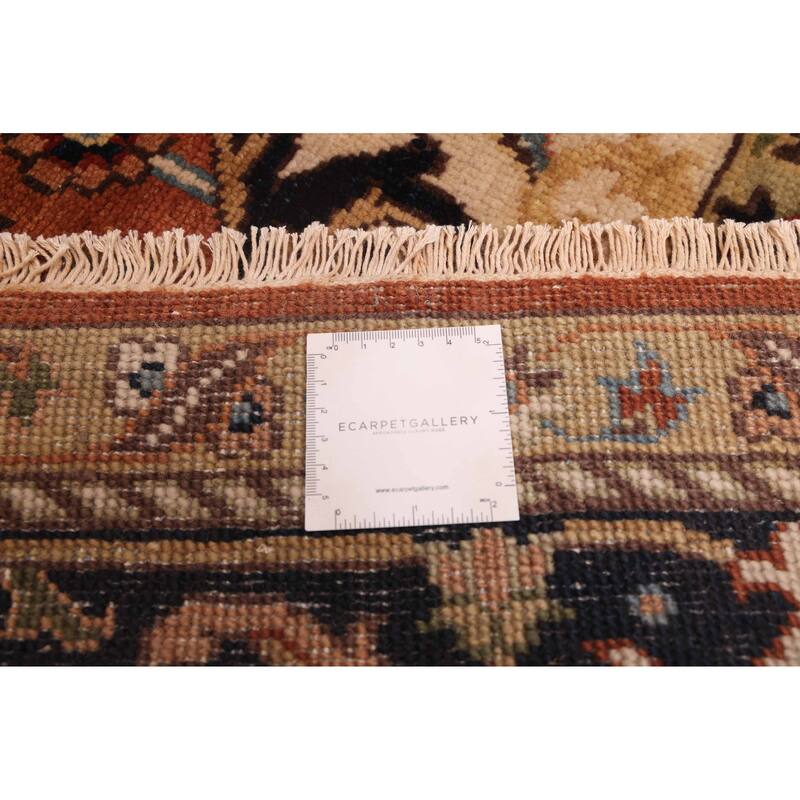 ECARPETGALLERY Hand-knotted Jules Sultane Dark Copper Wool Rug - 7'11 x 10'0