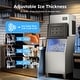preview thumbnail 5 of 7, 500LBS/24H Commercial Ice Maker Machine with 350LBS Ice Storage Bin