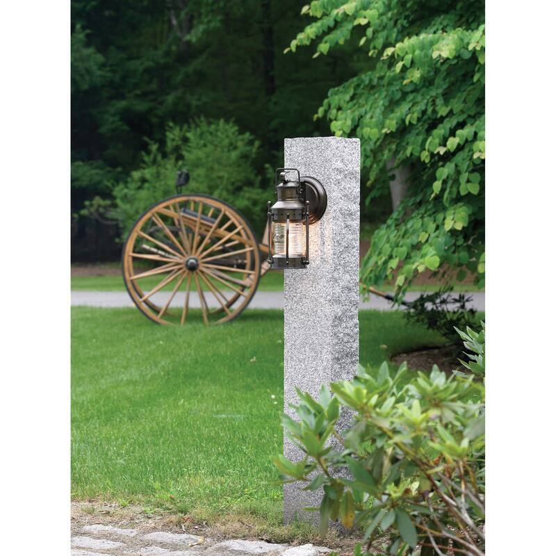 Elk Home Seafarer Bronze 1 Light Outdoor Wall Sconce