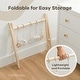 preview thumbnail 20 of 18, Wooden Baby Play Gym Set, Interactive Activity Center by Comfy Cubs