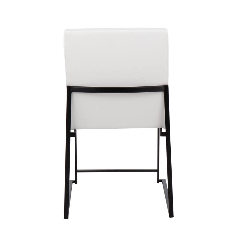 Strick & Bolton Forrest Black High Back Upholstered Dining Chair (Set of 2)