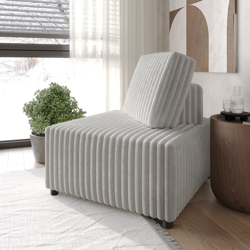 CraftPorch Luxurious Velvet Upholstered Corner seat