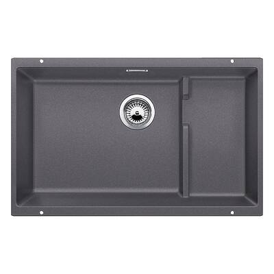 Blanco SILGRANIT Granite Composite Sink PRECIS Cascade Super Single Bowl Anthracite