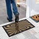 preview thumbnail 8 of 13, Superio Abstract Coir Welcome Doormat