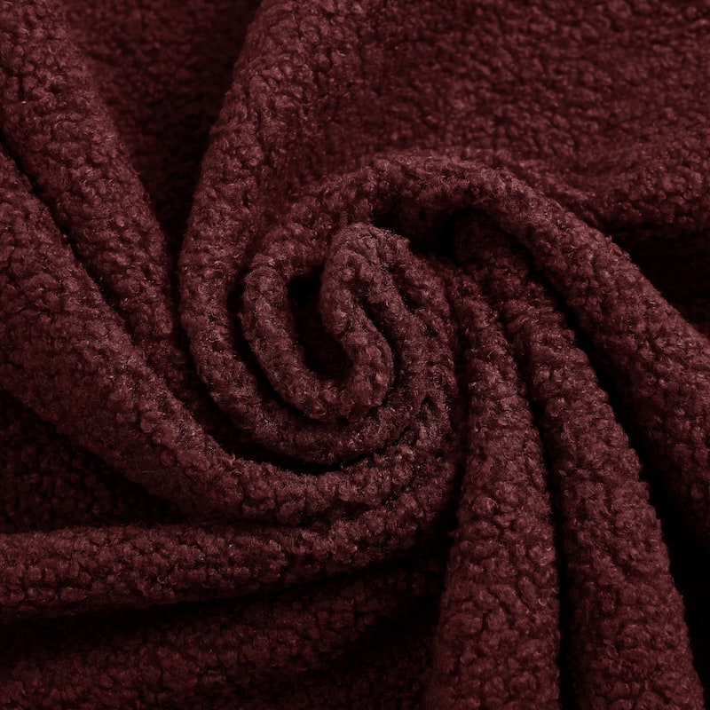 78" Convertible Folding Sofa Bed, Sleeper Sofa with Pillow, Modern Teddy Fabric Floor Loveseat Couch, Foam Mattress Sleeper