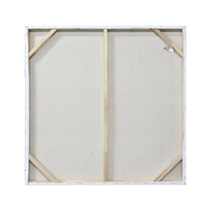 Holy Cow 3D Paint and Leaf on Canvas Wall Art