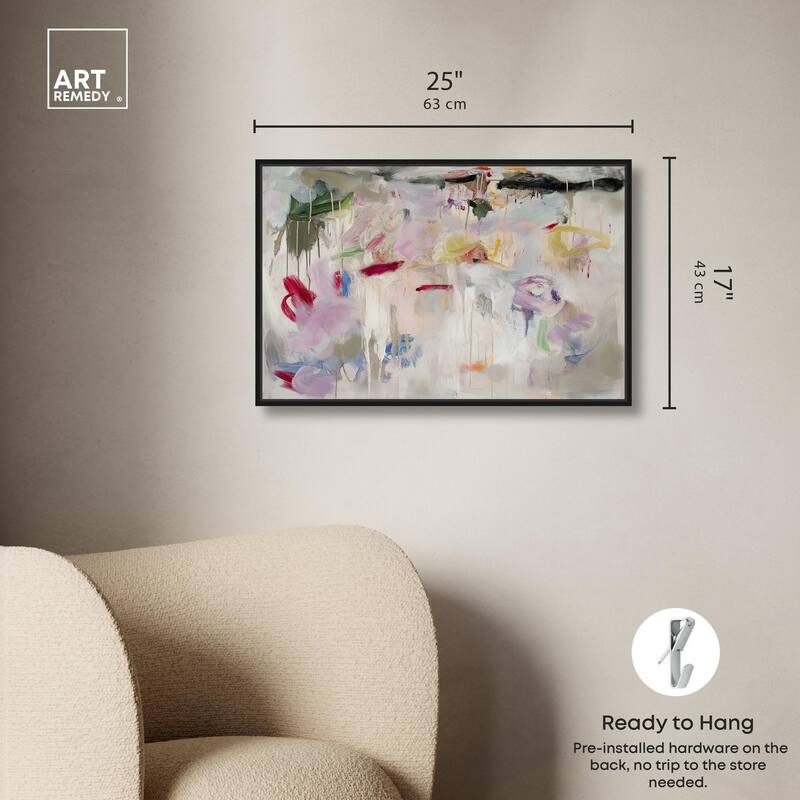 Lilac Haze Canvas by Art Remedy