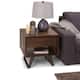 Option distressed charcoal brown
