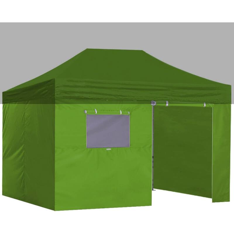 Aeocia Full Zippered Walls for 10x15 Easy Pop Up Canopy Tent 4 Sidewalls ONLY