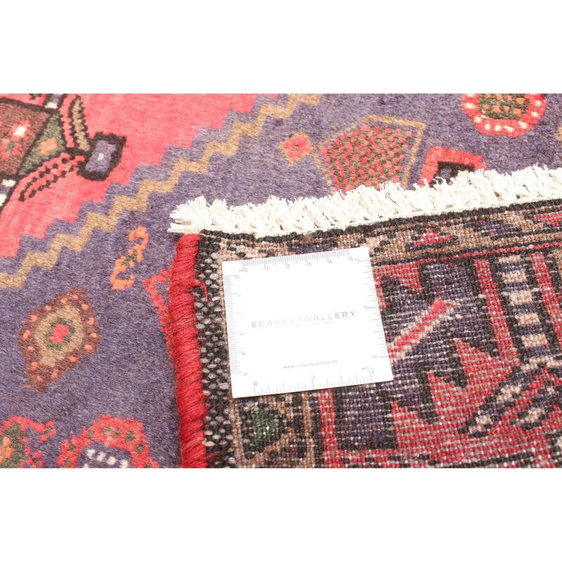 ECARPETGALLERY Hand-knotted Andelz Navy Wool Rug - 4'1 x 6'6