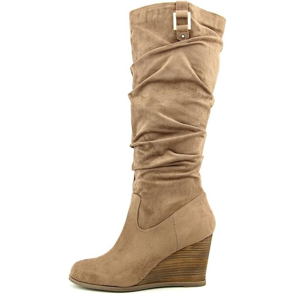 dr scholl's poe wide calf boots