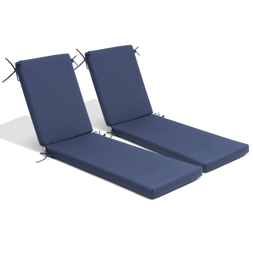 Pellebant Outdoor Patio Chaise Lounge Cushion