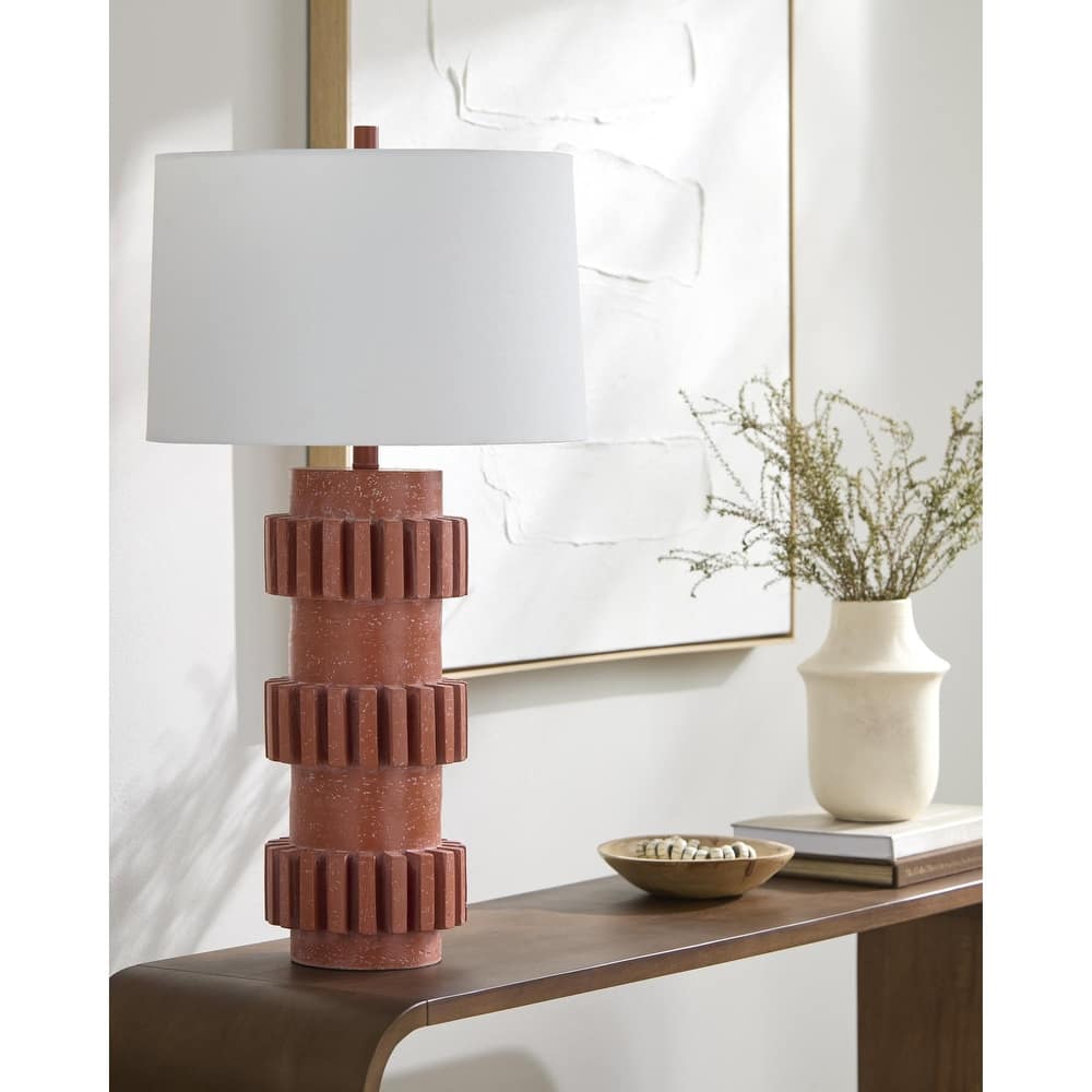 Livabliss Bute Rustic Accent Table Lamp