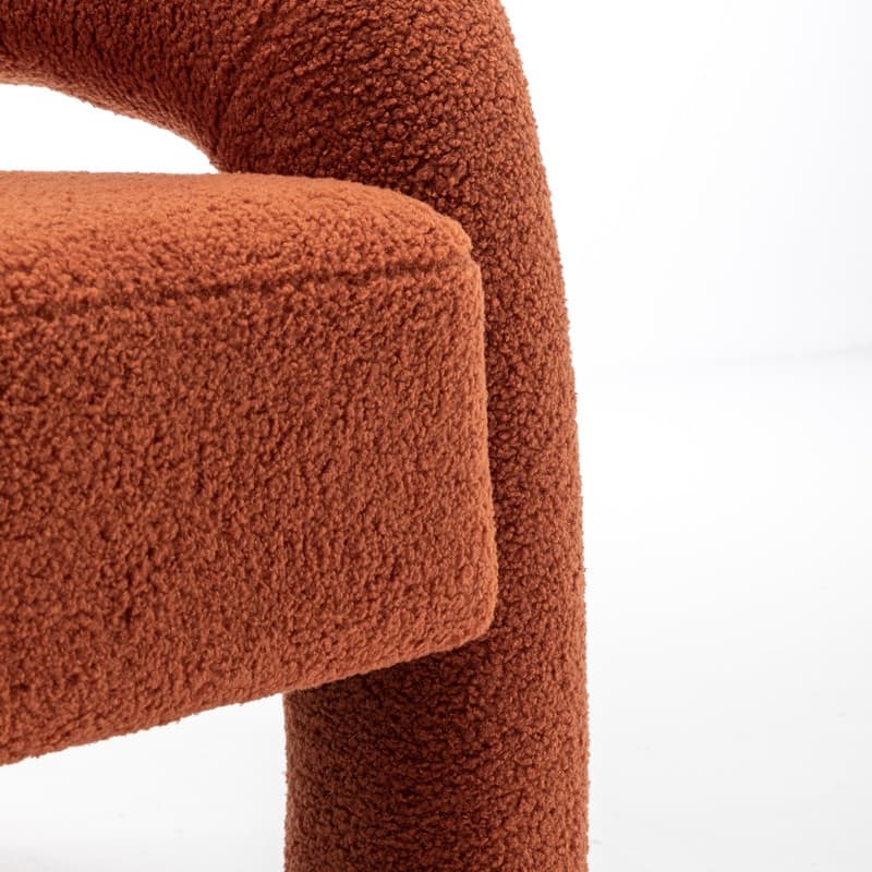 SEYNAR Modern Unique Design Upholstered Accent Chair for Living Room