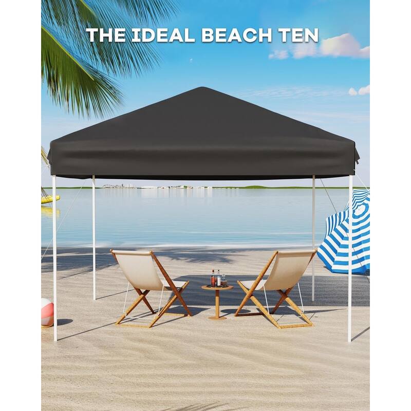 10x10 Heavy Duty Pop Up Canopy,Outdoor Canopy Tent with Portable Bag