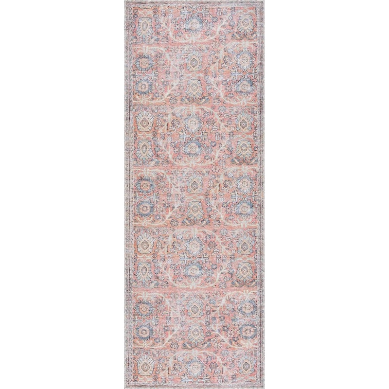 Hauteloom Georgia Machine Washable Persian Oriental Traditional Area Rug