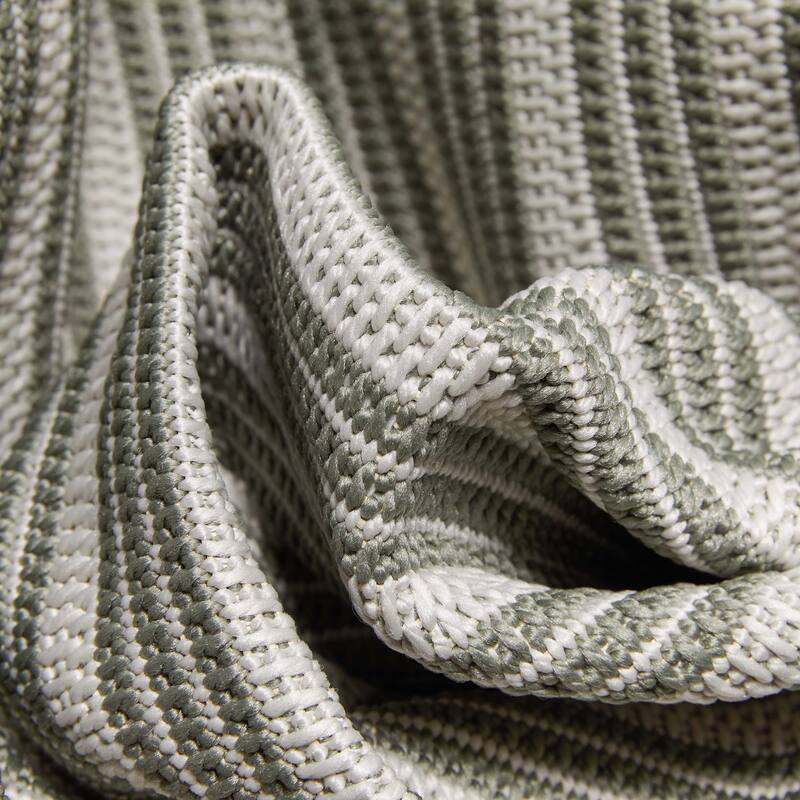 Well Woven Fallon Frankie Stripes Indoor Outdoor Area Rug