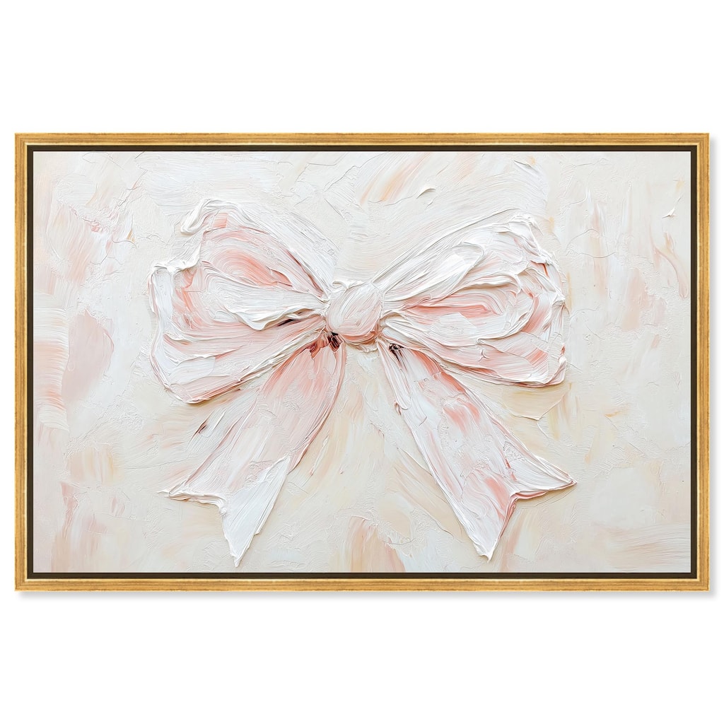 Relief Ribbons Canvas by Art Remedy