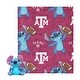 preview thumbnail 9 of 71, NCAA Enroll Stitch Hugger Pillow & Silk Touch Throw Blanket Set 40x50 inches - Texas A&M University