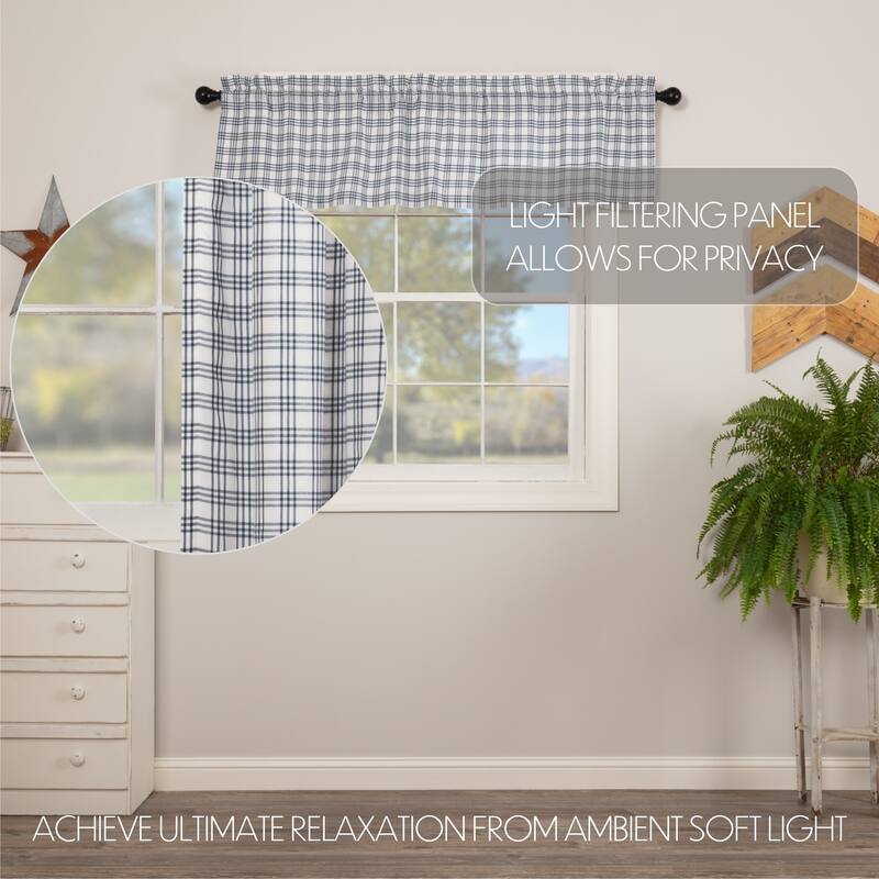 Sawyer Mill Plaid Valance