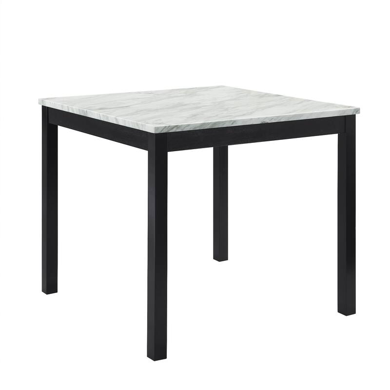 Modern Wooden Dining Table - Black and Gray