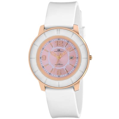 Oceanaut Women's Satin Pink Dial Watch - OC0814 - 6 (36)