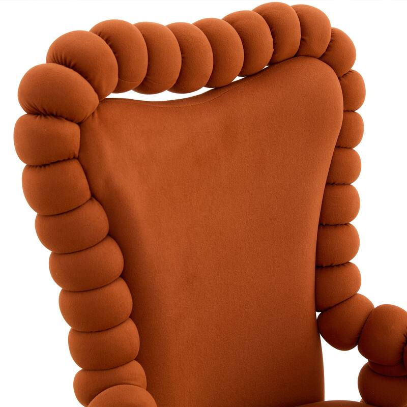 Dining Chairs Set of 2, Upholstered Dining Room Chairs with Metal Legs, Velvet Kitchen Chairs, Accent Chairs for Living Room