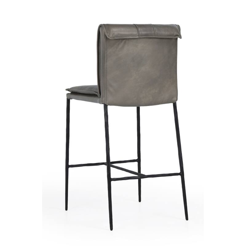 Classic Home Tuscan Leather Bar and Counter Stool