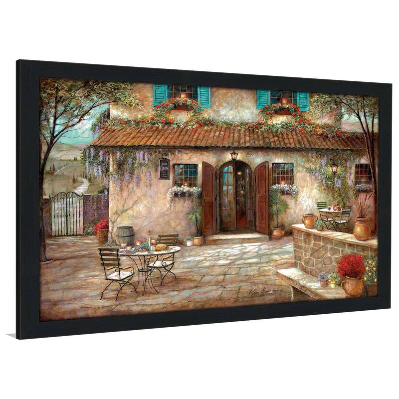 "Villa Claretta" by Ruane Manning Print on Acrylic