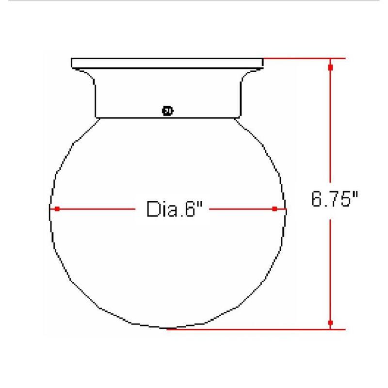 Millbridge Oil Rubbed Bronze Dimmable 1-Light Flush Mount Ceiling Light