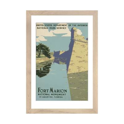 iCanvas "Fort Marion National Monument, St. Augustine, Florida" by Library of Congress