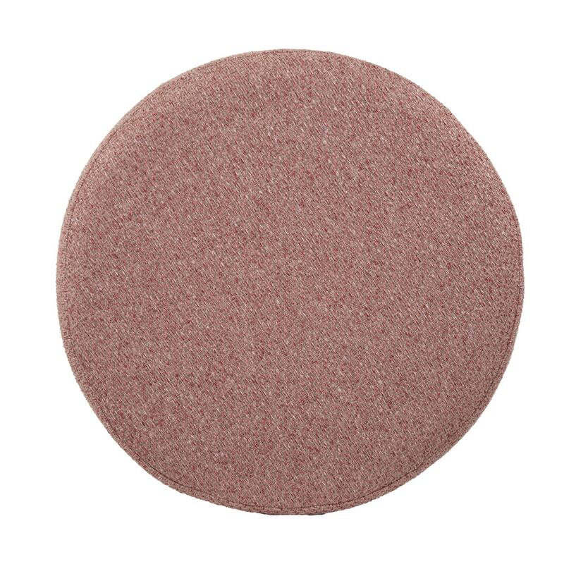 Allan Andrews No Tip Cylinder Ottoman with Cover, Panama Collection