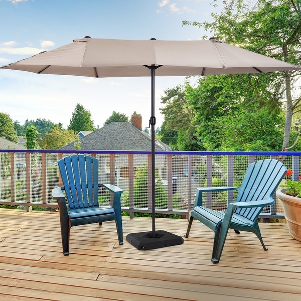 plastic umbrella stand base