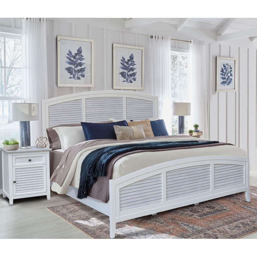 Nantucket Breeze Bedroom Set with Two Nightstands