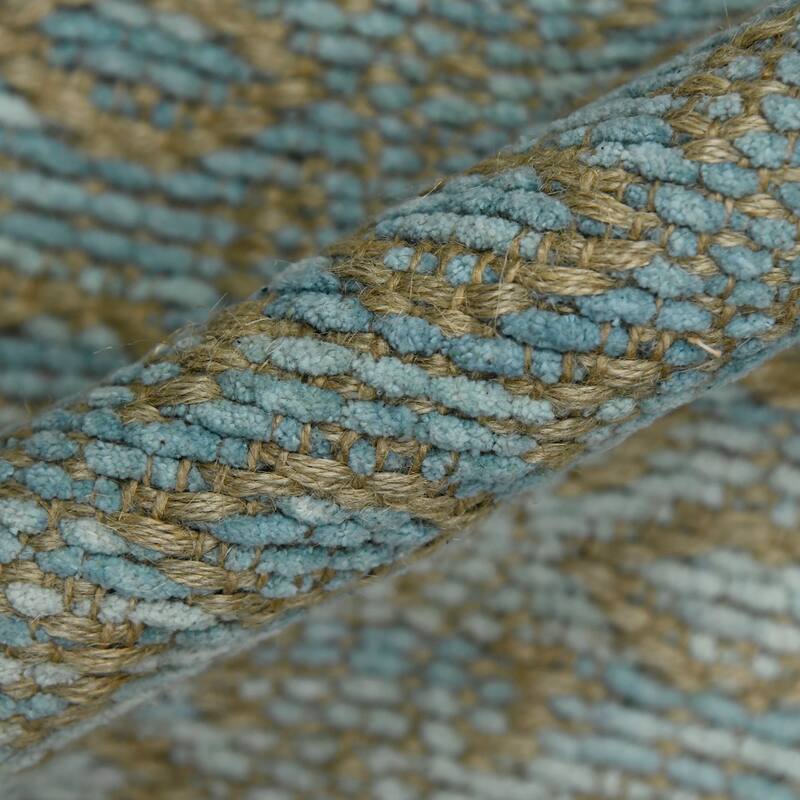 Sasha Sinae All-Natural Jute & Rayon Flatweave Area Rug