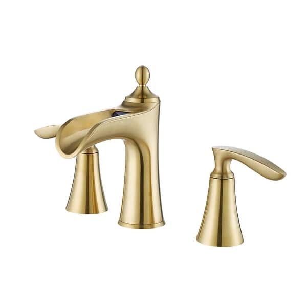Shop Ukiah Two Handle 8 Inch Widespread Bathroom Faucet Overstock 31591717