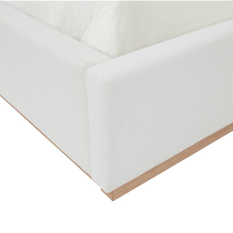 SAFAVIEH Couture Pippin Linen King Bed