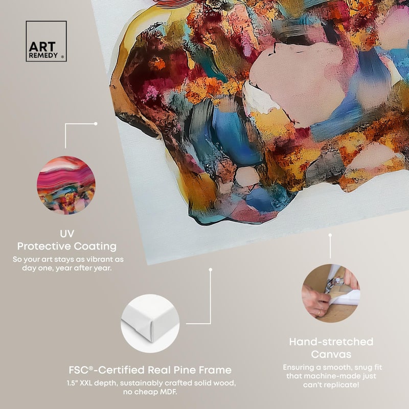 Flow State II Canvas by Art Remedy, Gallery Wrapped