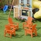 preview thumbnail 106 of 179, Laguna Kids Outdoor Poly Adirondack Chair (Set of 4)
